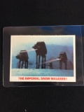 1980 Burger King & Coca-Cola Star Wars Card The Imperial Snow Walkers!