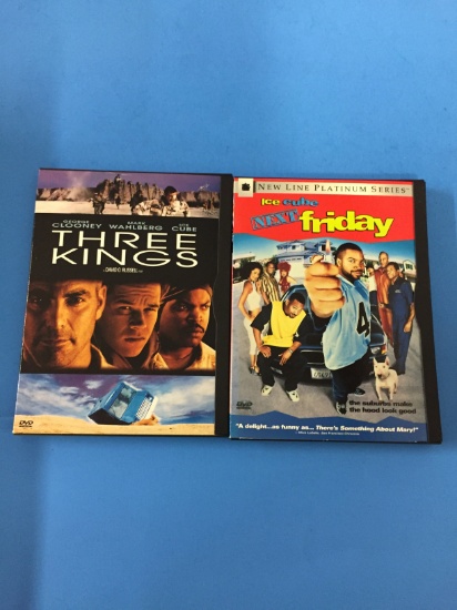 2 Movie Lot: ICE CUBE: Next Friday & Three Kings DVD