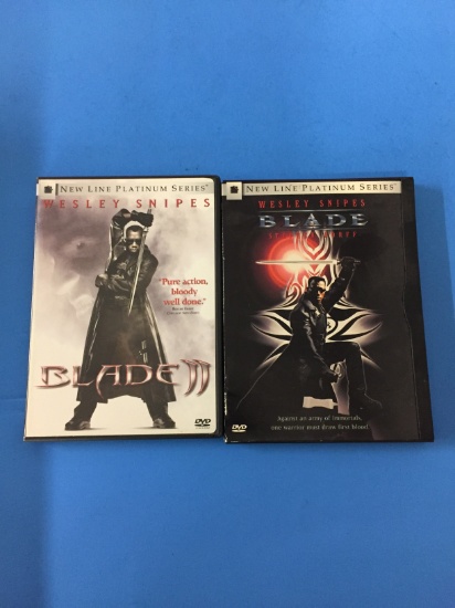 2 Movie Lot: WESLEY SNIPES: Blade & Blade 2 DVD