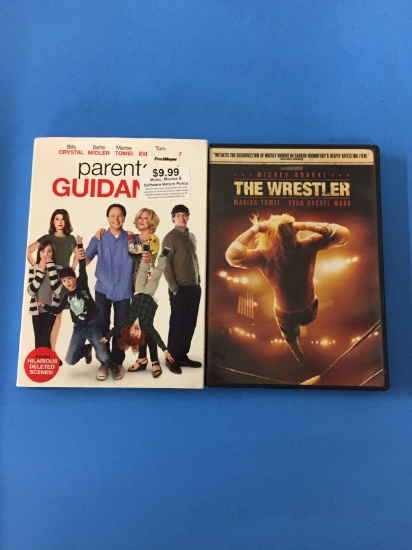 2 Movie Lot: MARISA TOMEI: The Wrestler & Parental Guidance DVD