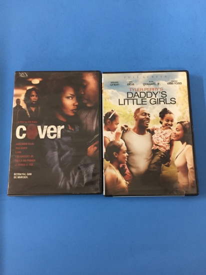 2 Movie Lot: LOU GOSSETT JR: Cover & Daddy's Little Girls DVD