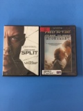 2 Movie Lot: JAMES McAVOY: Split & Atonement DVD