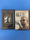 2 Movie Lot: DENZEL WASHINGTON: The Book of Eli & American Gangster DVD