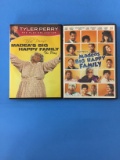 2 Movie Lot: Madea's Big Happy Family & Madea's Big Happy Family The Play DVD