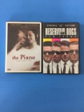2 Movie Lot: HARVEY KEITEL: The Piano & Reservoir Dogs DVD