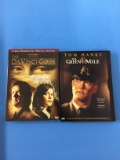 2 Movie Lot: TOM HANKS: The Davinci Code & The Green Mile DVD