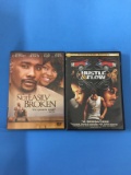 2 Movie Lot: TARAJI P. HENSON: Not Easily Broken & Hustle & Flow DVD