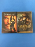 2 Movie Lot: SEAN CONNERY: Entrapment & The League of Extraordinary Gentlemen DVD