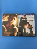 2 Movie Lot: WILL SMITH: Ali & The Pursuit of Happyness DVD