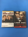 2 Movie Lot: JOHNNY DEPP: Sleepy Hollow & Donnie Brasco DVD