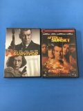 2 Movie Lot: PIERCE BROSNAN: Survivor & After the Sunset DVD