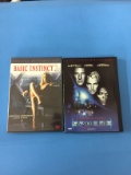 2 Movie Lot: SHARON STONE: Sphere & Basic Instinct 2 DVD