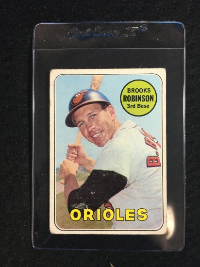 1969 Topps #550 Brooks Robinson Orioles Baseball Card