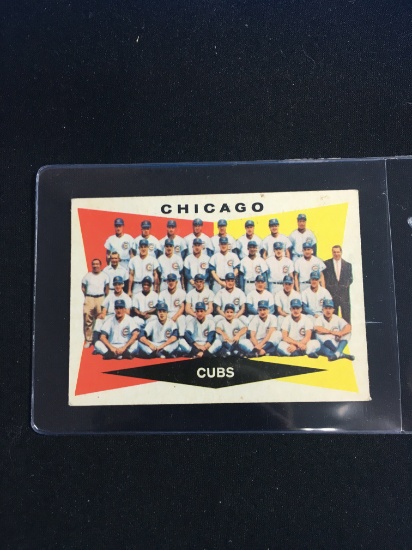 1960 Topps #513 Chicago Cubs Team Card Baseball Card