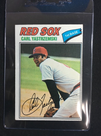 1977 Topps #480 Carl Yastrzemski Red Sox Baseball Card