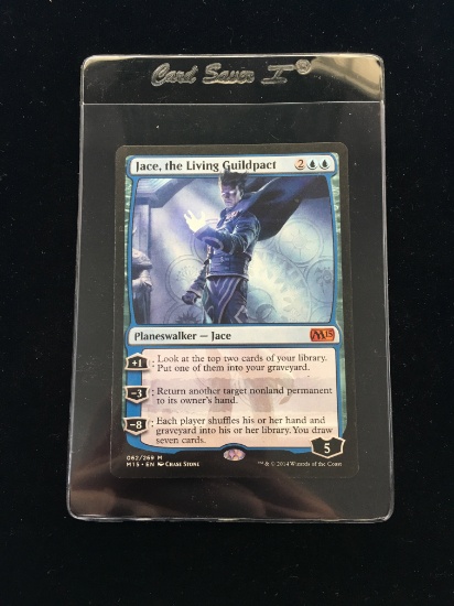 MTG Magic the Gathering JACE, THE LIVING GUILDPACT Mythic Rare Card M15