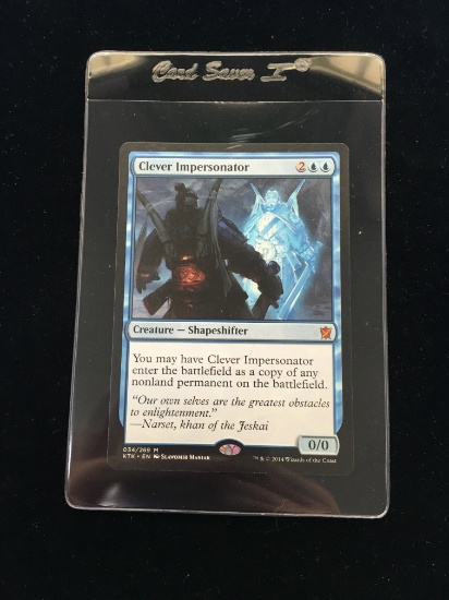 MTG Magic the Gathering CLEVER IMPERSONATOR Mythic Rare Card - Khans of Tarkir