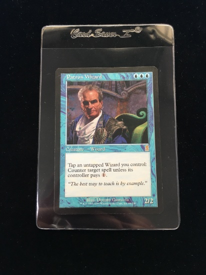 MTG Magic the Gathering PATRON WIZARD - Rare Card - Odyssey