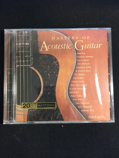 BRAND NEW SEALED Masters of Acoustic Guitar CD