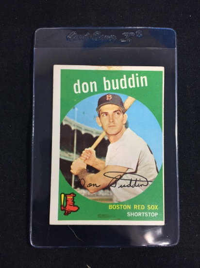 1959 Topps #32 Don Buddin Red Sox Baseball Card