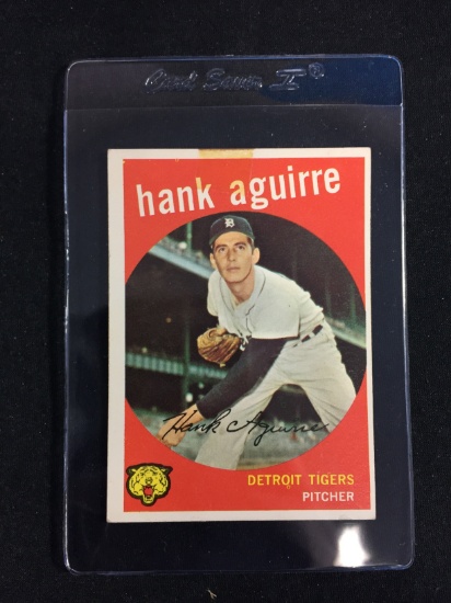 1959 Topps #36 Hank Aguirre Tigers Baseball Card