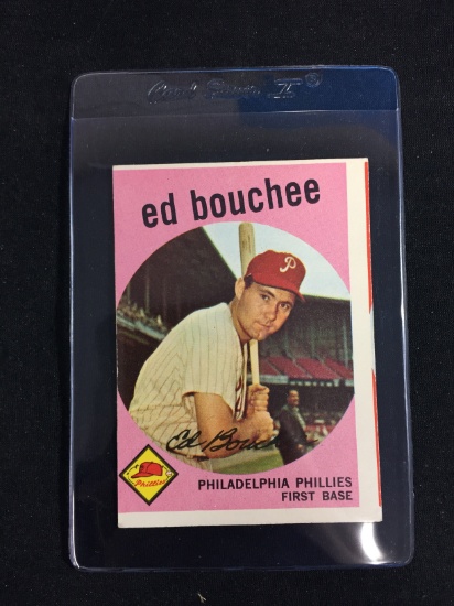 1959 Topps #39 Ed Bouchee Phillies Baseball Card