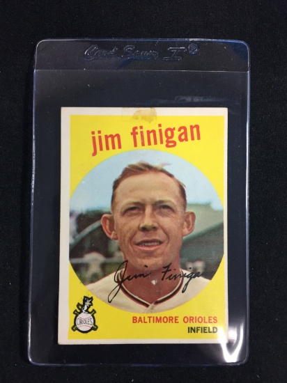 1959 Topps #47 Jim Finigan Orioles Baseball Card