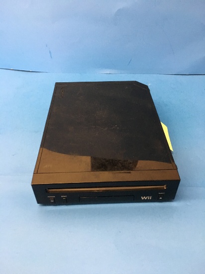 Black Nintendo Wii Console