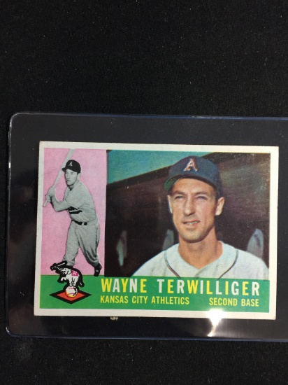 1960 Topps #26 Wayne Terwilliger Athletics Baseball Card