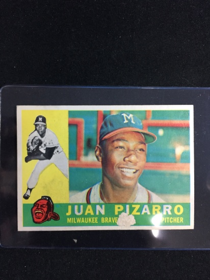 1960 Topps #59 Juan Pizarro Braves Baseball Card