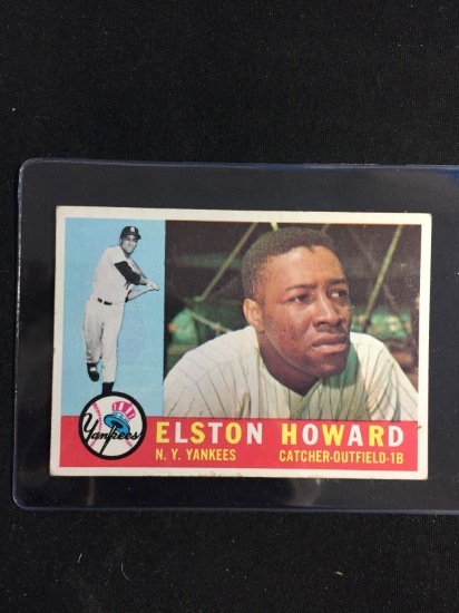 1960 Topps #65 Elston Howard Yankees Baseball Card