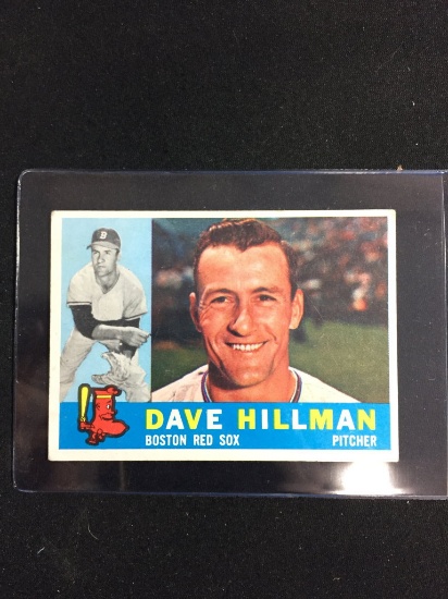 1960 Topps #68 Dave Hillman Red Sox Baseball Card