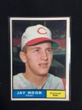 1961 Topps #162 Jay Hook Reds Baseball Card
