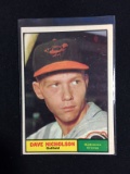 1961 Topps #182 Dave Nicholson Orioles Baseball Card