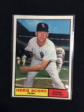 1961 Topps #185 Herb Score White Sox Baseball Card
