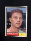1961 Topps #195 Jerry Casale Angels Baseball Card