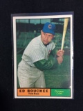 1961 Topps #196 Ed Bouchee Cubs Baseball Card