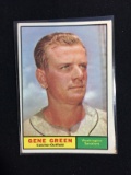 1961 Topps #206 Gene Green Senators Baseball Card
