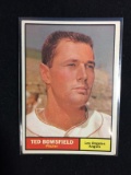 1961 Topps #216 Ted Bowsfield Angels Baseball Card