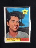 1961 Topps #229 Rudy Hernandez Senators Baseball Card