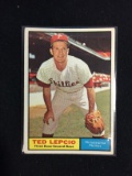 1961 Topps #234 Ted Lepcio Phillies Baseball Card