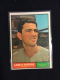 1961 Topps #235 Camilio Pascual Twins Baseball Card