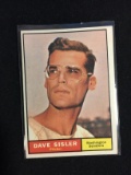 1961 Topps #239 Dave Sisler Tigers Baseball Card