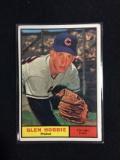 1961 Topps #264 Glen Hobbie Cubs Baseball Card