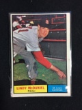 1961 Topps #266 Lindy McDaniel Cardinals Baseball Card