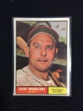 1961 Topps #275 Gene Woodling Senators Baseball Card