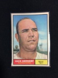 1961 Topps #284 Dick Gernert Tigers Baseball Card