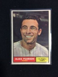 1961 Topps #288 Albie Pearson Angels Baseball Card