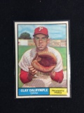 1961 Topps #299 Clay Dalrymple Phillies Baseball Card