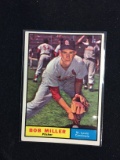 1961 Topps #314 Bob Miller Cardinals Baseball Card